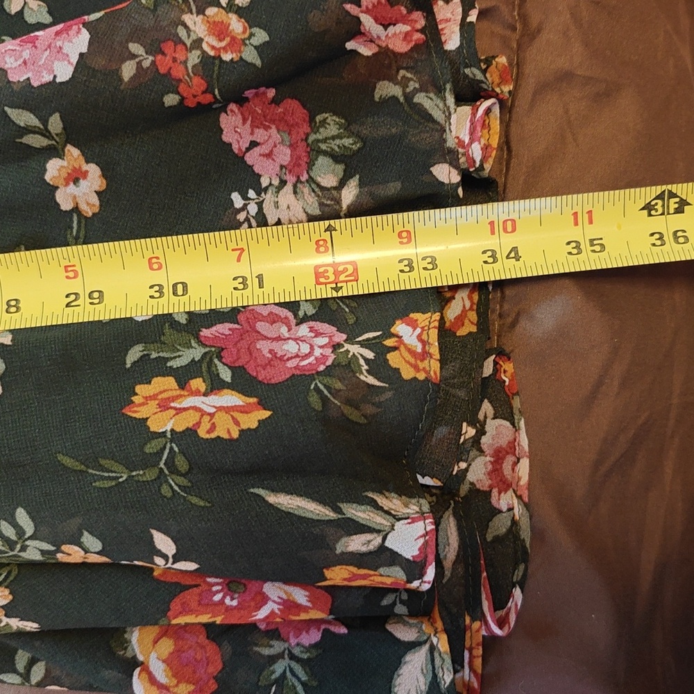 Floral Chiffon Dress - Picture 10 of 11